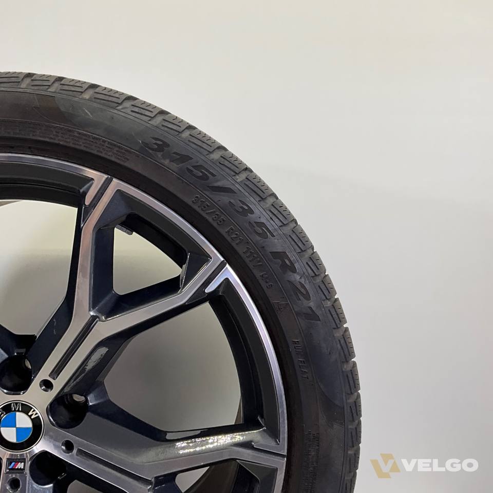 BMW X5 G05 X6 G06 BREEDSET VELGEN + WINTERBANDEN 21 INCH ORIG. 741M — foto 9