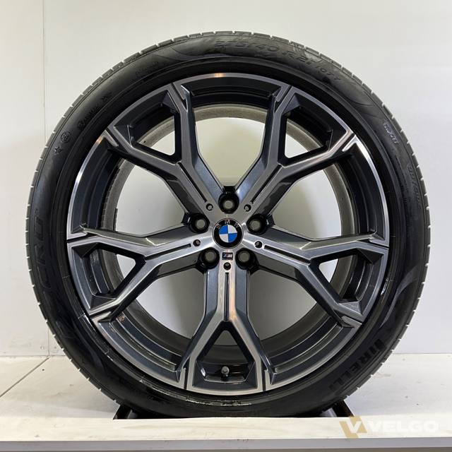 BMW X5 G05 X6 G06 BREEDSET VELGEN + WINTERBANDEN 21 INCH ORIG. 741M — foto 1