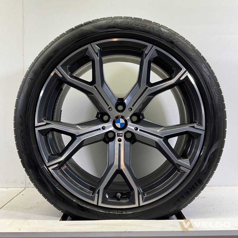 BMW X5 G05 X6 G06 BREEDSET VELGEN + WINTERBANDEN 21 INCH ORIG. 741M — foto 1