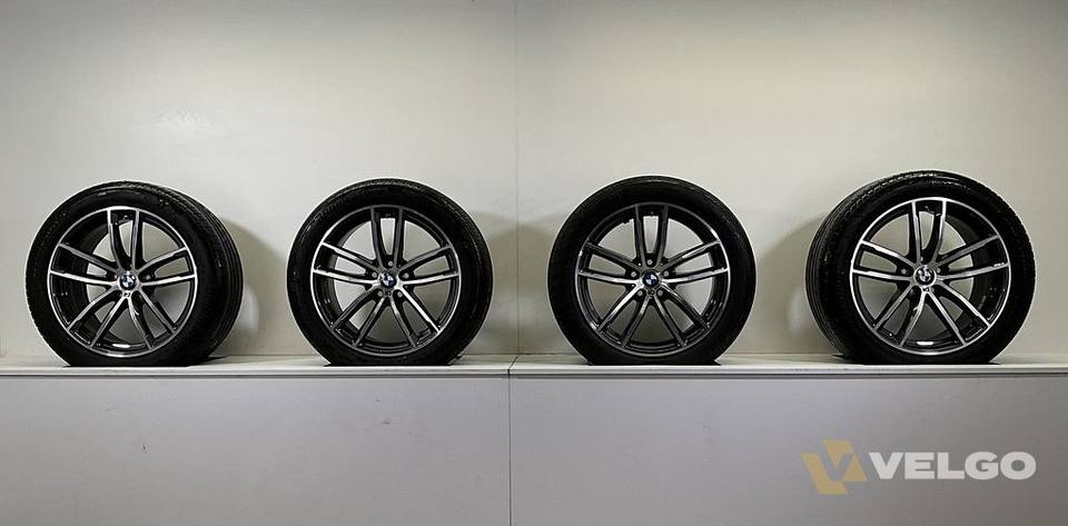 BMW 5 SERIE G30 G31 SET VELGEN + ZOMERBANDEN 18 INCH ORIG. 662M — foto 8