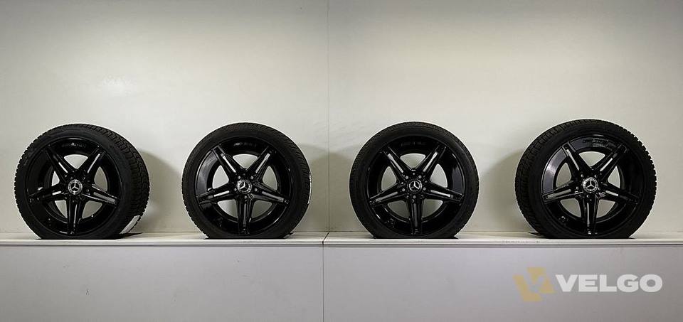 MERCEDES A, B C CLA KLASSE SET VELGEN + WINTERBANDEN 18 INCH — foto 6