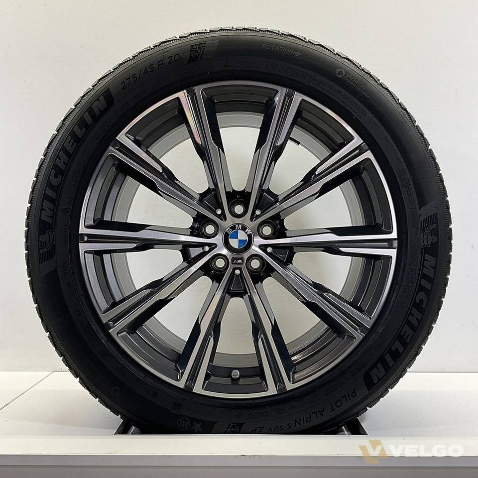 BMW X5 G05 EN X6 G06 SET VELGEN + WINTERBANDEN 20 INCH ORIG. 740M * — foto 4