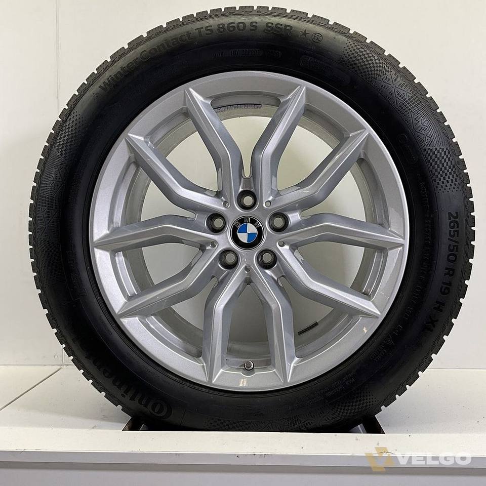 BMW X5 G05 EN X6 G06 SET VELGEN + WINTERBANDEN 19 INCH ORIG. 734 * — foto 2