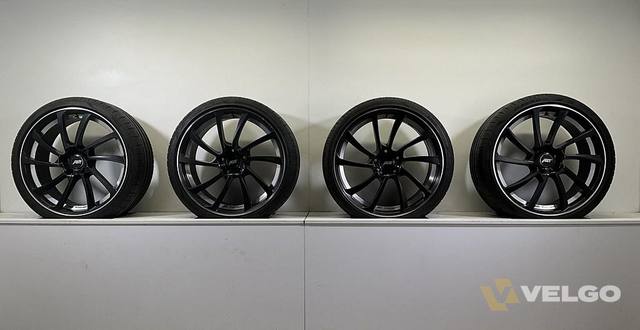 DEMO ABT AUDI PORSCHE SET VELGEN + ZOMERBANDEN 22 INCH — foto 6