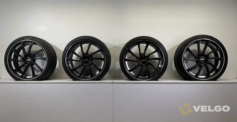 DEMO ABT AUDI PORSCHE SET VELGEN + ZOMERBANDEN 22 INCH — foto 6