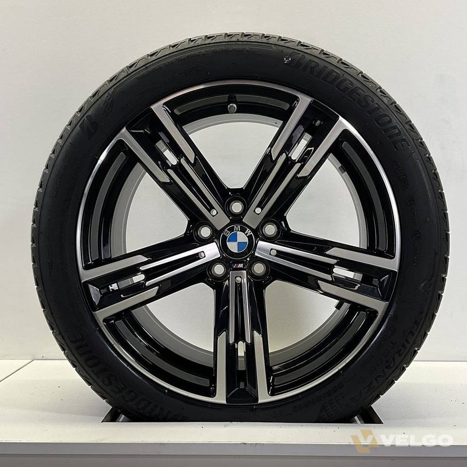 BMW 2, 3 EN 4 SERIE BREEDSET VELGEN + ZOMERBANDEN 18 INCH ORIG. 848M * — foto 3