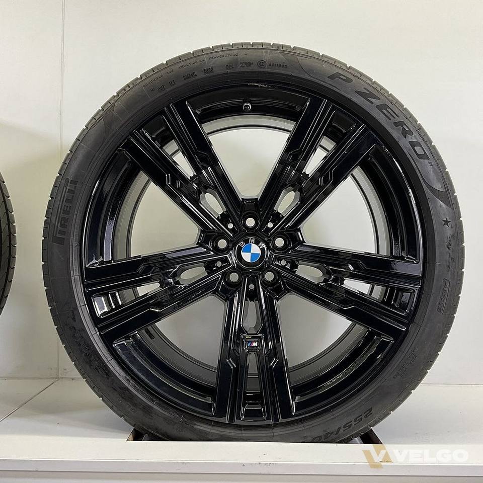 BMW 7 SERIE G70 I7 X3 G45 BREEDSET VELGEN + ZOMERBANDEN 21 INCH ORIG. 909M — foto 5