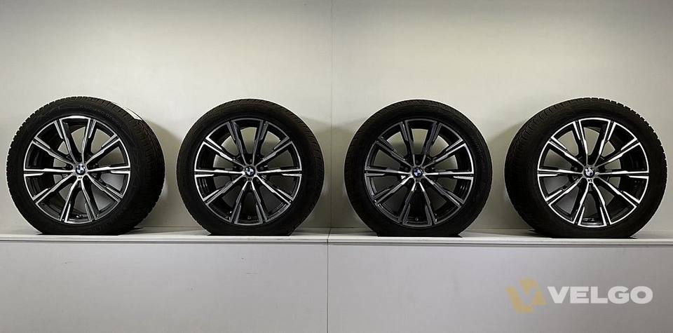 BMW X5 G05 EN X6 G06 BREEDSET VELGEN + WINTERBANDEN 20 INCH ORIG. 740M — foto 9
