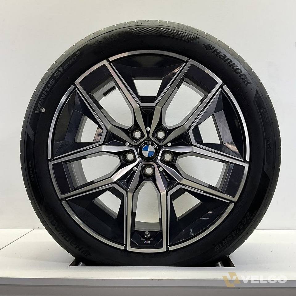 BMW 5 SERIE G60 I5 G60 SET VELGEN + ZOMERBANDEN 19 INCH ORIG. 936M * — foto 4