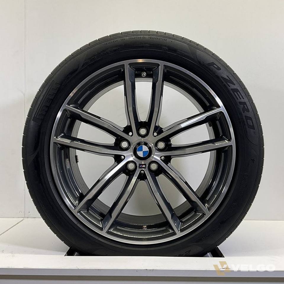 BMW 5 SERIE G30 G31 SET VELGEN + ZOMERBANDEN 18 INCH ORIG. 662M — foto 4