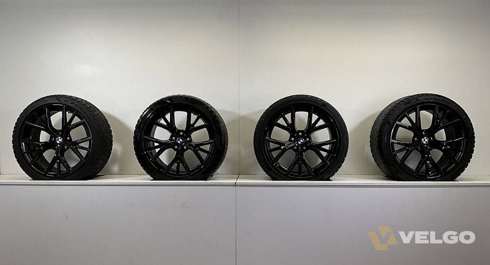 BMW 5 SERIE G30 G31 8 SERIE G14 G15 G16 BREEDSET VELGEN + WINTERBANDEN 19 INCH ORIG. 845M — foto 9