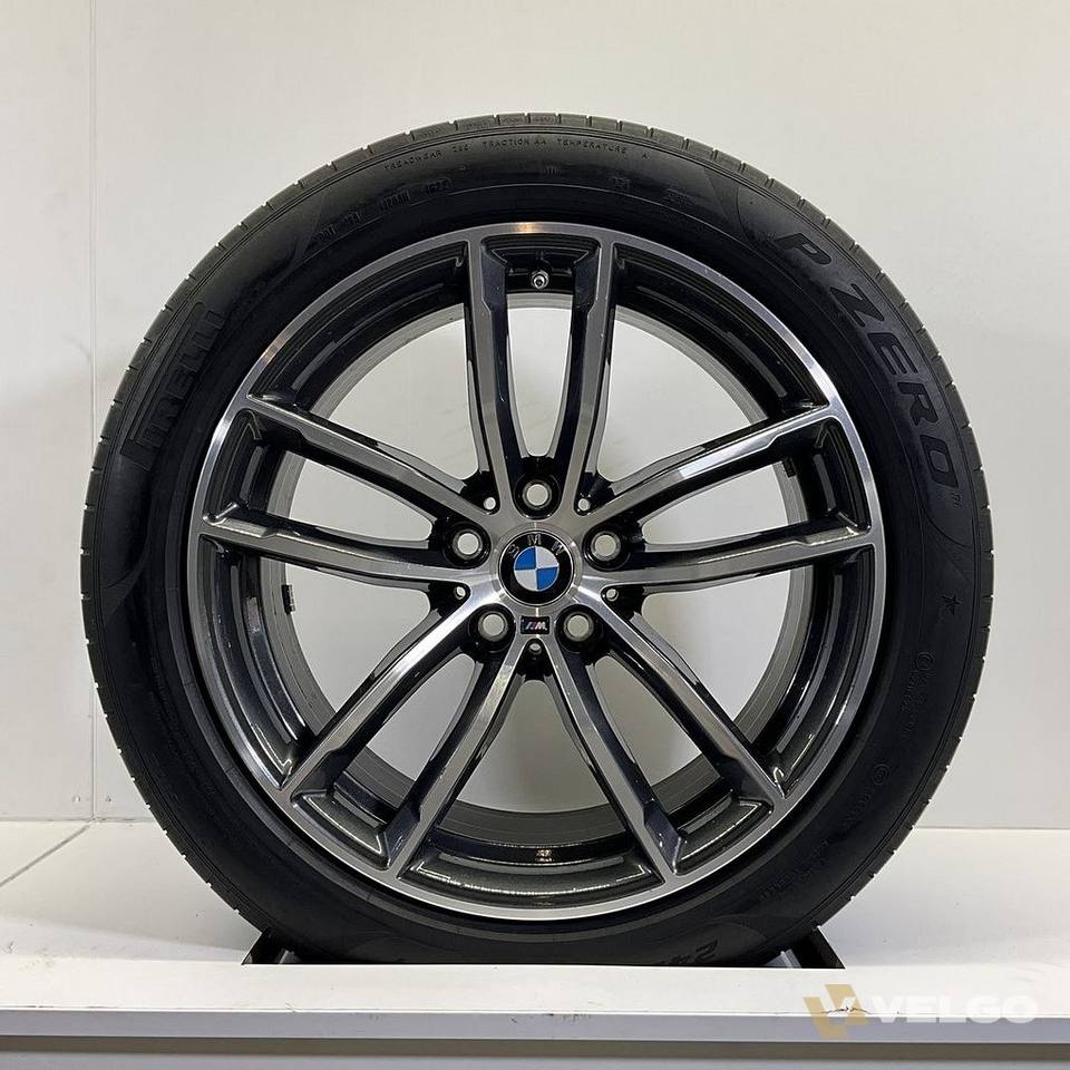 BMW 5 SERIE G30 G31 SET VELGEN + ZOMERBANDEN 18 INCH ORIG. 662M — foto 1