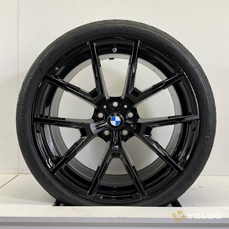 BMW 5 SERIE G30 G31 8 SERIE G14 G15 G16 BREEDSET VELGEN + ZOMERBANDEN 20 INCH ORIG. 728M — foto 1