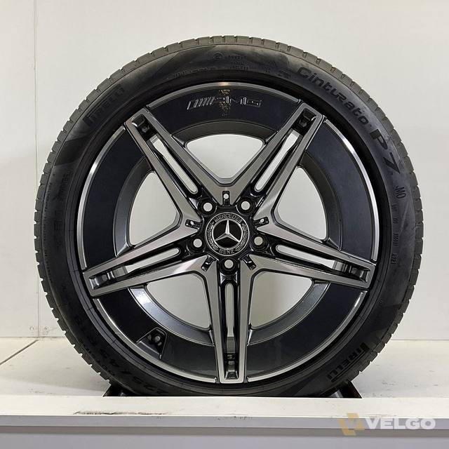 MERCEDES C KLASSE W205 W206 SET VELGEN + ZOMERBANDEN 18 INCH — foto 3