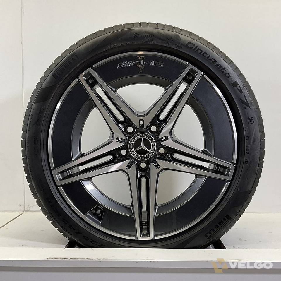 MERCEDES C KLASSE W205 W206 SET VELGEN + ZOMERBANDEN 18 INCH — foto 3