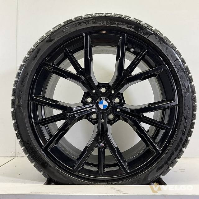 BMW 5 SERIE G30 G31 8 SERIE G14 G15 G16 BREEDSET VELGEN + WINTERBANDEN 19 INCH ORIG. 845M — foto 2